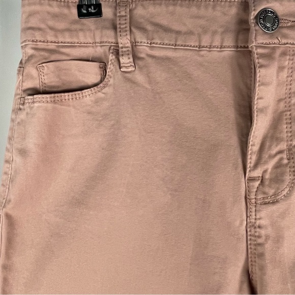 Buffalo David Button Samuella Dusty Rose Mid Rise Bermuda Shorts Size 10 / 30 - Picture 3 of 9